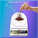 Balança de cozinha digital de alta precisão 10kg