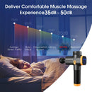 Pistola de Massagem Phoenix A2 para Relaxamento Muscular, Massageador de Tecido Profundo, Vibrador Dinâmico, Portátil e Com Visor