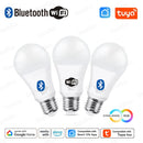 💡 Lâmpada LED Smart Tuya E27 15W RGB – Controle pelo App
