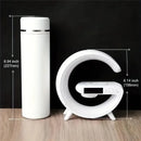 Carregador sem fio multifuncional com suporte, alto-falante, cartão TF, luz noturna RGB e estação de carregamento rápido para iPhone 16 15, Samsung, Xiaomi e Huawei.
